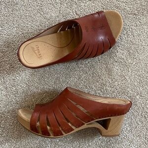 Dansko Leather Slide